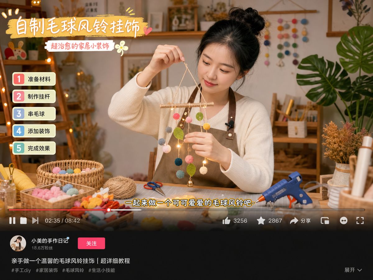 母狗DIY手工传媒教程